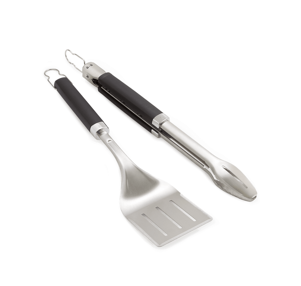 Precision Barbecue Tongs & Spatula Set